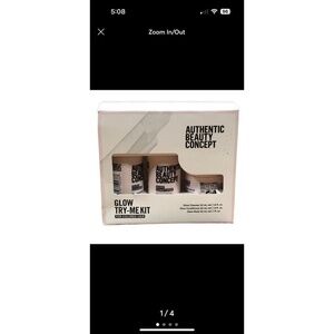 Authentic Beauty Concept Glow shampoo conditioner travel